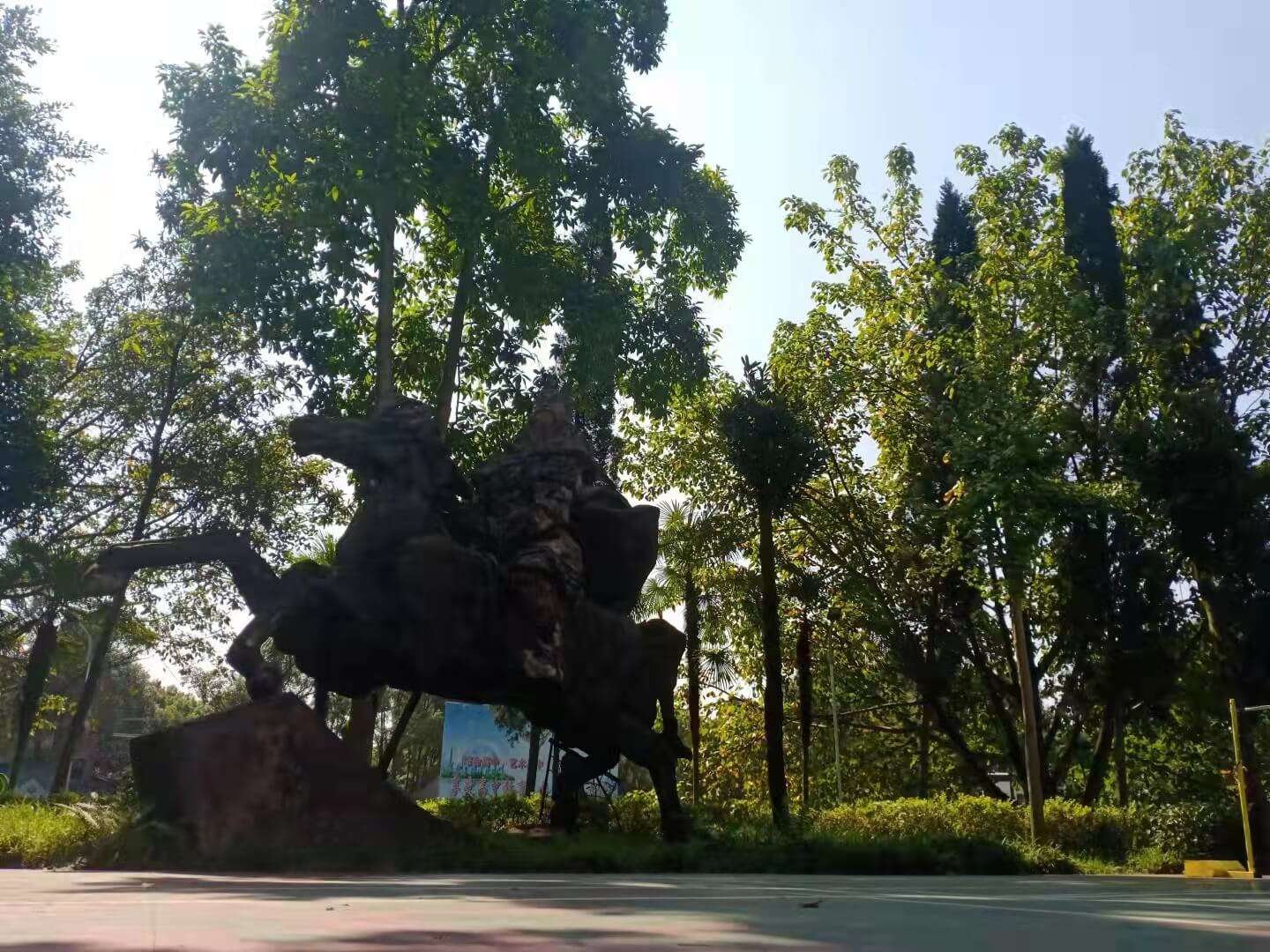 校园一角
